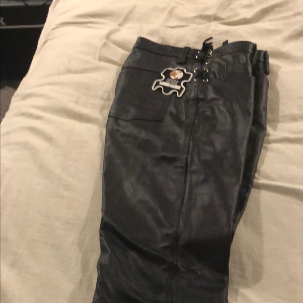 Leather pant
